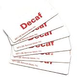 Decaf Magnetic Tags (15-0184) Category: Airpots