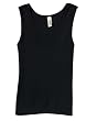 Girl's 5.8 oz., 1x1 Baby Rib Wide Strap Tank