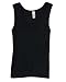 Girl's 5.8 oz., 1x1 Baby Rib Wide Strap Tank