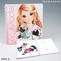 Create your Top Model Doggy Malbuch