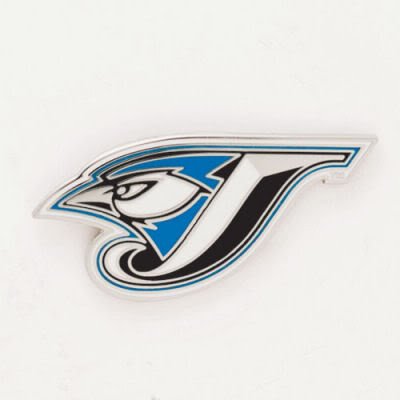 TORONTO BLUE JAYS OFFICIAL LOGO SILVER LAPEL PIN
