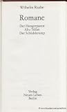 Wilhelm Raabe - Romane: Der Hungerpastor, Abu Telfan, Der Sch�dderump