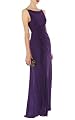 Long Draped Jersey Dress