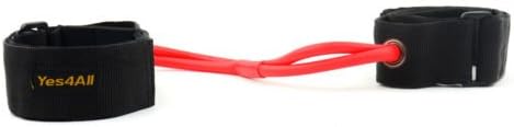 Leg Thigh Ankle Fitness Exercise Latex Tube Resistance Band - ²Syykd
