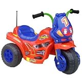Lil’ RiderTM Lux 3 Battery Operated 3 Wheel Bike Tricycle – Red/Blue 2-5 yrs Great Gift