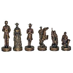 Civil War Pewter Chessmen
