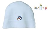 Embroidered Infant Rib Knit Beanie with the image of: bottle & pacifiers 31jTH39F5BL. SL160 Embroidered Infant Rib Knit Beanie with the image of: bottle & pacifiers