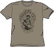 Jimi Hendrix VINTAGE PSYCHADELIC Safari Green T-shirt