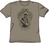 Jimi Hendrix VINTAGE PSYCHADELIC Safari Green T-shirt