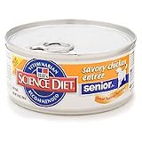 Hill's Science Diet Canine Mature Adult 7+ Savory Chicken Entree Canned Dog Food