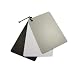 Opteka Pocket-Sized Reference Color & White Balance Grey Card Set With Quick-Release Neck Strap for Digital Photography