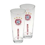 FC Bayern München Fanglas 2er Set 0,3 l