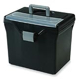 File Box, w/ Organizer Top, Holds Letter Folders, Black Category: Filing Boxes 31jTM39GUaL. SL160 File Box, w/ Organizer Top, Holds Letter Folders, Black Category: Filing Boxes