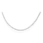 Sterling Silver Rolo Link 17" Necklace