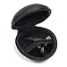 Bluecell Black bluetooth handsfree headset HARD EVA Case/Bag for Jabra Stone 2 extreme 2 easygo easycall + Bluecel Cable Tie