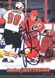 Tommy Westlund, Carolina Hurricanes, 2001 Victory Autographed Card