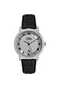 Rotary Men's Analogue Watch GS42825/01 with Silver Roman Dial and Black Leather Strap