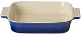 from Le Creuset Le Creuset Stoneware Square Dish, Graded Blue, 23 cm (Model 9100572363)