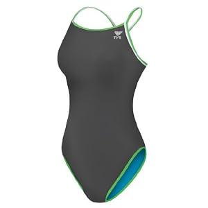 TYR Sport Women's Lycra Solid Reverisble Diamondback Swimsuit