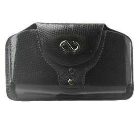 PREMIUM BERGAMO ITALIAN LEATHER CUSTOM CASE (With Interchangable Belt Clips) for RIM BLACKBERRY 8100 PEARL – RETAIL PACKAGING