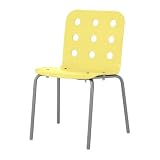 Visitor Chairs - Indoor / Outdoor / Garden / Patio / Home / Office Party (Silver Yellow)