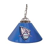 New Jersey Nets NBA Single Shade Bar Lamp - 14 inch