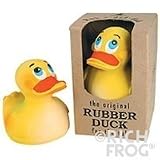 Sitting Duck Bath Toy - Natural Latex Rubber - No... by Rich Frog