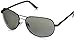 Suncloud Aviator +1.50 Polarized Reader Sunglasses, Gunmetal Frame, Gray Polycarbonate Lenses
