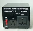 Power Bright VC500W Voltage Transformer 500 Watt Step Up/Down 110 Volt - 220 Volt