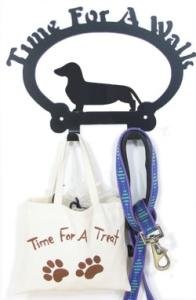 Dog Leash Hook – Dachshund (Time for a Walk)