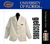 Florida Gators Scrub Style Short Consultation Jacket from GelScrubs (Extended Sizes)