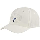 Zephyr Florida Gators White Vortex Fitted Hat