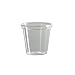 Comet P10 1 oz Clear Polystyrene Portion/Shot Glass (50 Packs of 50)
