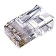 Cables Unlimited UTP-2010-99 RJ45 Solid Connector 100 Pack (Gray)