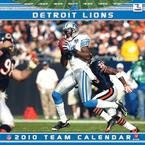 Detroit Lions 2010 Wall Calendar