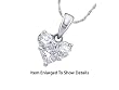 Stunning 1/2 Ct. Heart Shapped Diamond Pendant
