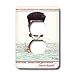 Londons Times Funny Music Cartoons - David Bowie Collectible - Light Switch Covers - 2 plug outlet c