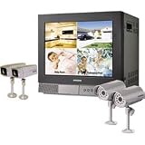 SAMSUNG DIY SURVELLANC SYSTERM 15 FLAT MON NIC