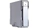 Sans Digital MobileSTOR MS1UT 3.5 inch SATA Hard Drive USB / eSATA External Enclosure (Silver) - Retail
