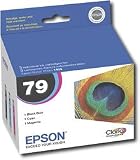 Epson #79 Claria Hi-Definition Ink Cartridge Combo Pack - Black/ Cyan/ Magenta for SP1400 Printer