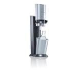 #2: SodaStream 1016512491Crystal Wassersprudler schwarz inkl.: 1 x Alu-Zylinder 60 L und 2 x 0,6 L Glaskaraffen