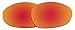2 Pairs BVANQ Polarized Replacement Lenses Red & Black for Oakley Crosshair 2012 (Crosshair New) Sunglasses