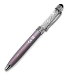 CCM® 2 in 1 Crystal Capacitive Stylus - (Latest Technology) Touchscreen iPad 3 Stylus with Ultra Durable Soft Tip for Apple iPad 3, new iPad (3rd Generation), iPad 2, iPhone 4, iPhone 4S, iPod Touch, Amazon Kindle Fire, Samsung Galaxy Tab 2 (7-Inch, Wi-Fi) All Touch Screen Tablets