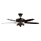 Piedmont Click-In Ceiling Fan Bronze (52")
