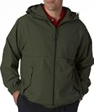 High Quality Adult Microfiber Hooded Zip Front Jacket Olive, Small 31jUJdBtnBL. SL160 High Quality Adult Microfiber Hooded Zip Front Jacket Olive, Small