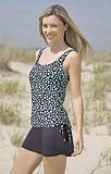 Body I.D. Bubbles Shortini Swimsuit - Plus Size Swimsuit Plus Size Swimsuits