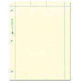 Computation Pads, 5"x5" Quad, 8 1/2"x11", 100 Sheets,Green (RED42382) Category: Cross Section Quadrille Pads