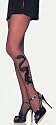 Sheer Panty Hose - Black dragon Tattoo - One Size Fits Most 90-160#