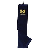 Michigan Embroidered Tri-Fold Golf Towel