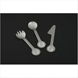 mono 10786 Mono Kids Polished Children's Flatware Set with Smile Design (Set of 3)